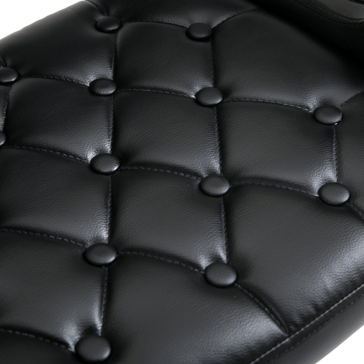 Tabouret de bar pivotant chaise de bar réglable en hauteur avec dossier repose-pieds et accoudoirs 61x50x93-113cm noir