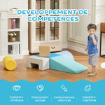 6 blocs de construction en mousse XXL - jeux éducatif - module motricité - certifiés normes EN71-1-2-3 - mousse PU 20D