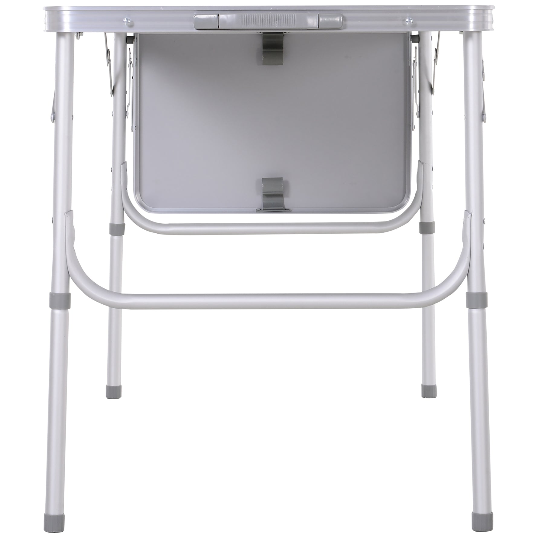 Table Pliante Table de Camping Table de Jardin avec rallonge Hauteur réglable Aluminium MDF Imitation Bambou