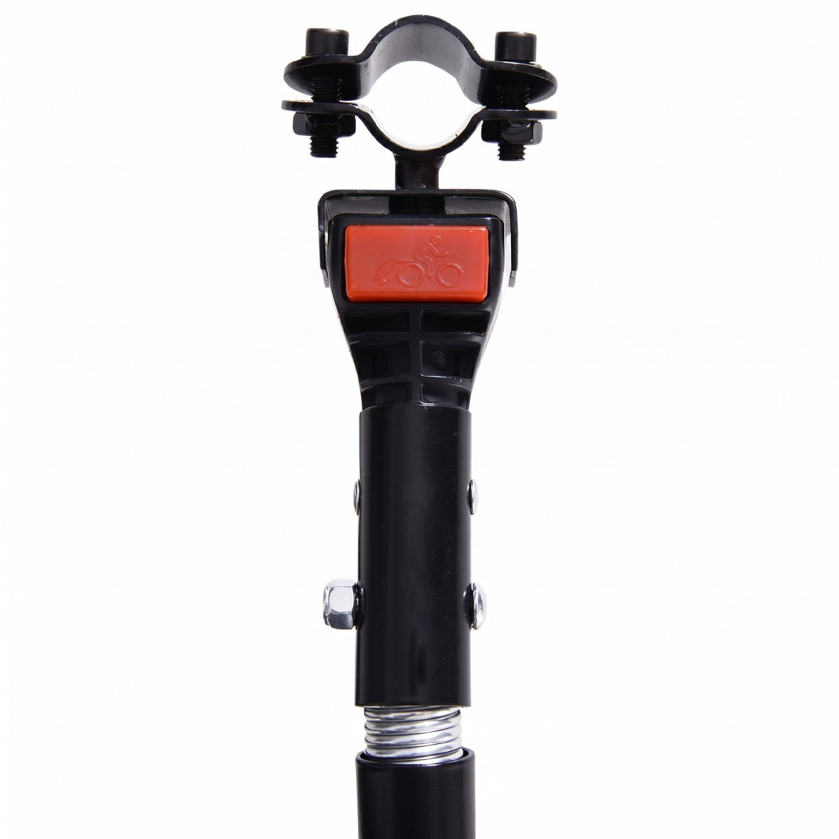 Fahrradanhänger, Transportanhänger für Fahrräder, 70 l, 155 L × 71,5 B × 77 H cm, Klappdeichsel mit universeller Befestigung, Stahl, maximale Traglast 40 kg, schwarz