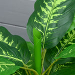 Plante artificielle calathea hauteur 95 cm pot ciment - intérieur