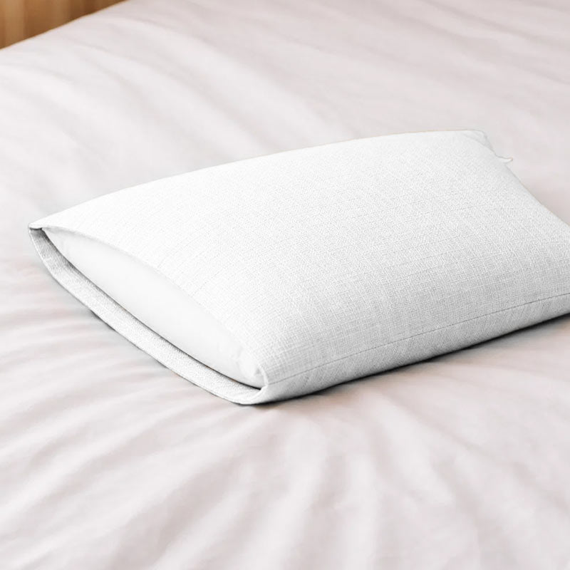 taie oreiller coton biologique blanc bébé enfants