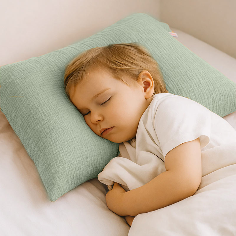 taie oreiller coton biologique vert