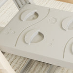 Triangolo da arrampicata 8 in 1 per bambini, arco da arrampicata, rampa bifacciale per arrampicarsi e scivolare, 279 x 80 x 69 cm, grigio