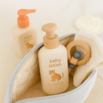trousse de toilette blanc coton bio papate