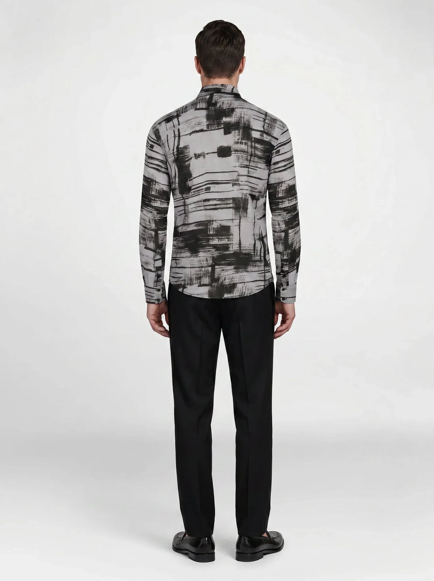Chemise Harmonie Géométrique en Lin – Erverte Paris