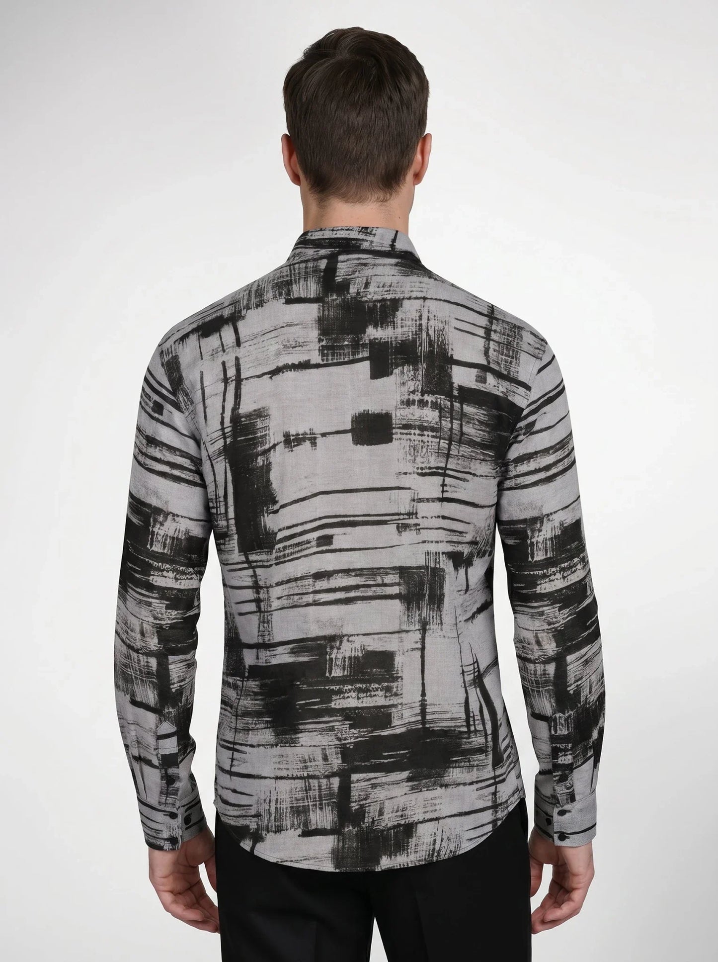 Chemise Harmonie Géométrique en Lin – Erverte Paris