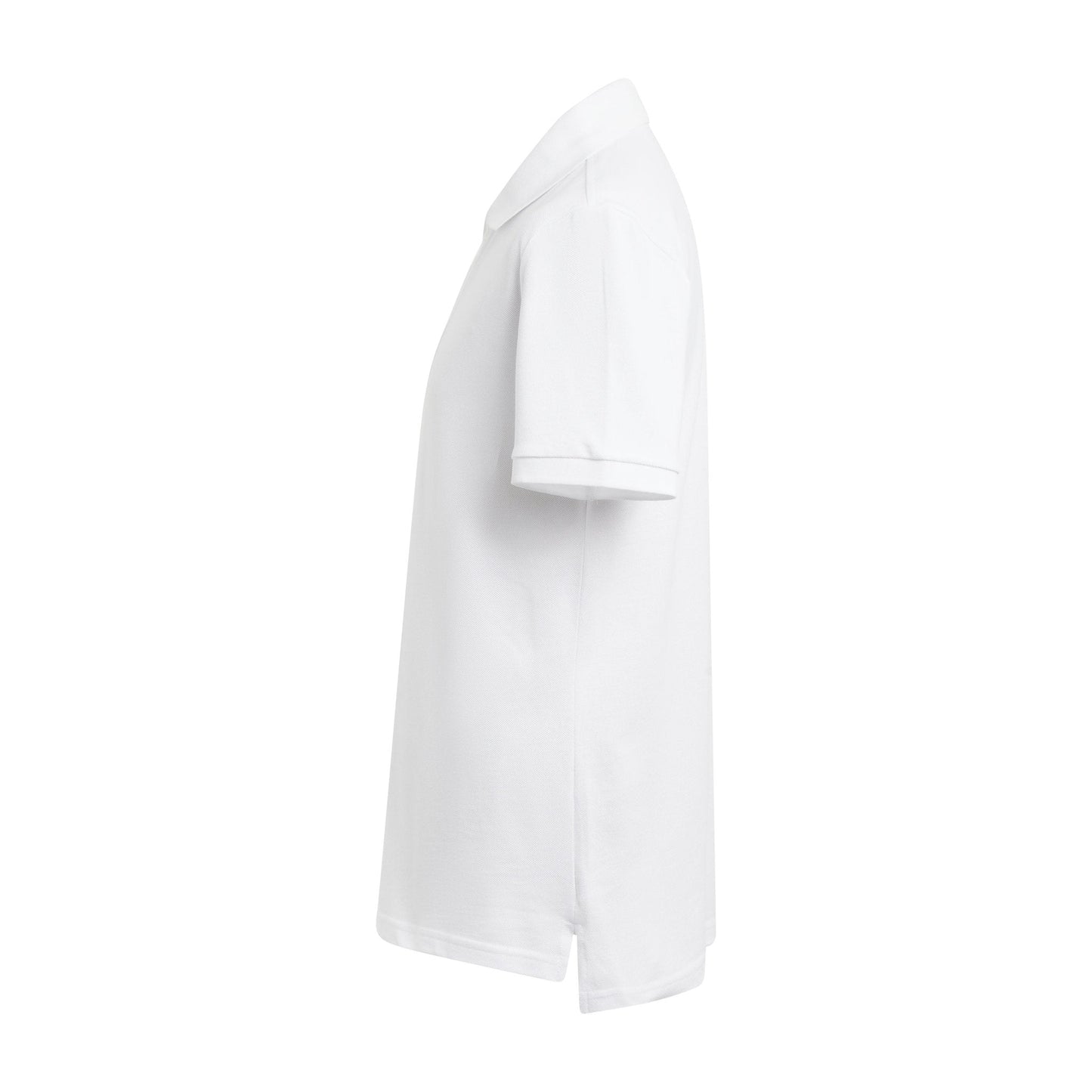 White Organic Cotton Polo – Made in France-4