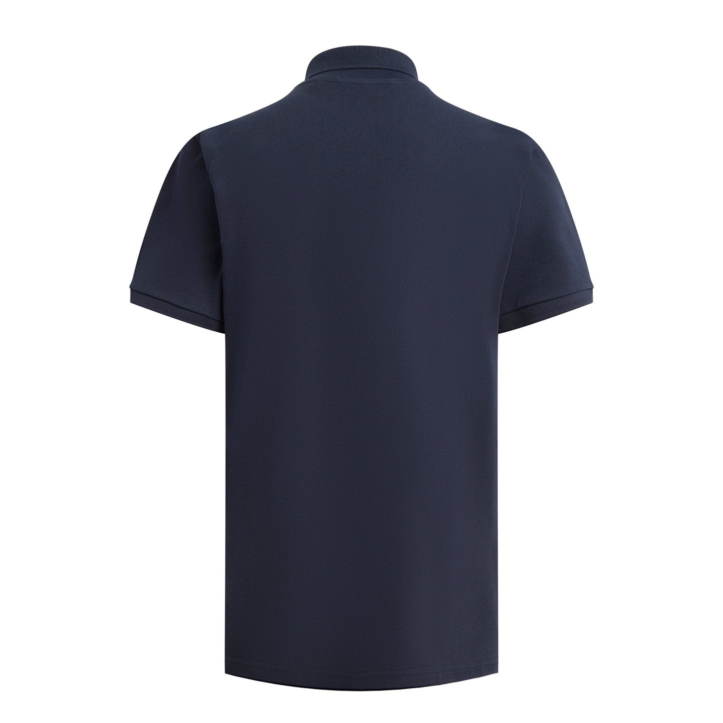 Navy Organic Cotton Polo – Made in France-3