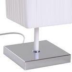 Lampadaire Lampe sur Pied de Salon Style Moderne Lampadaire sur Pied avec Interrupteur Acier Blanc