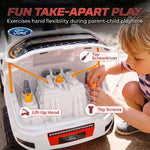 Shelby Ride-On Car for Kids, Backrest, Anti-Tip, Storage Compartment, 18-72 Months, 80x25.5x33cm, White