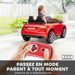 Children's Electric Vehicle TT RS 12V 30W Max. Speed 3 km/h Remote Control Sound + Light Effects Red