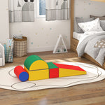 Module motricité bébé 5PCS parcours motricité bébé en mousse EPE pour enfants d'âge préscolaire, multicolore