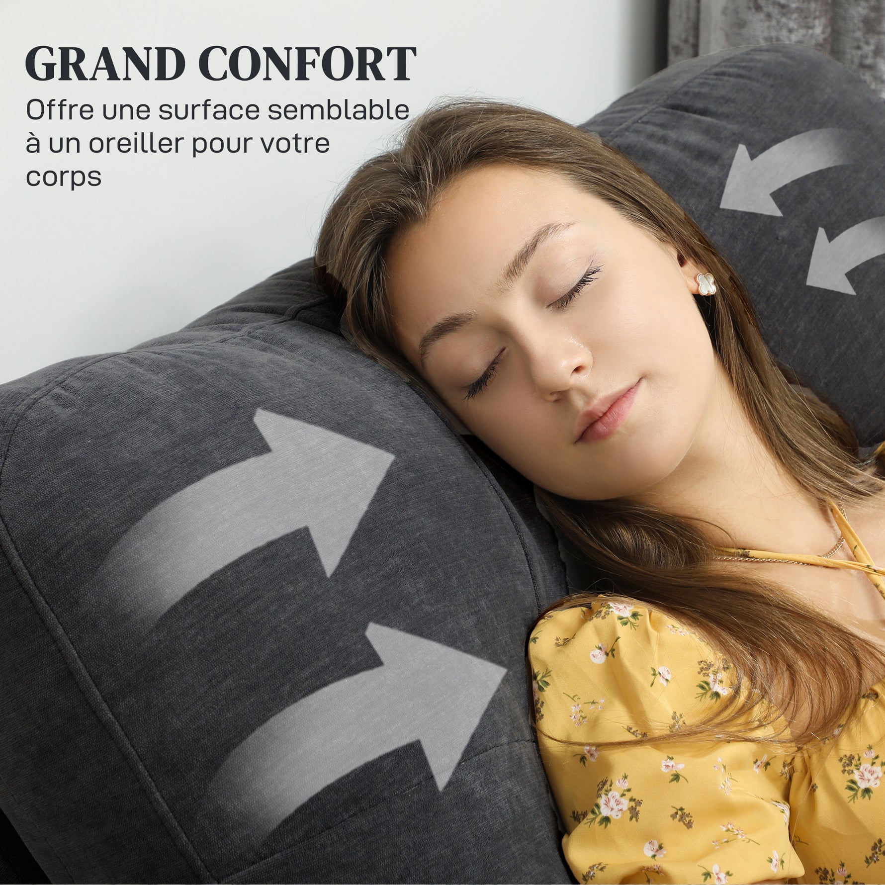 Fauteuil de massage fauteuil relax avec vibration chauffage, inclination manuelle, télécommande inclus, gris