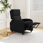 Fauteuil relax fauteuil inclinable salon fauteuil de relaxation - dossier réglable jusqu'à 160° repose-pieds intégré