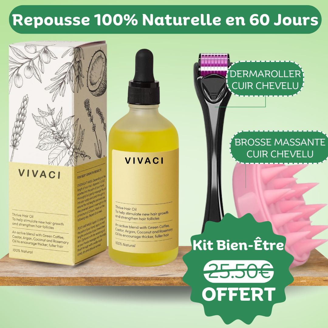 Sérum de Croissance Naturel au Romarin + Kit Bien-Être Offert-0