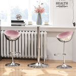 Table de Bar Table Bistro Mange-debout Hauteur réglable 67-93 cm Ø 63 cm Plateau pivotant 360° métal blanc
