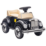 Porteur Enfants Voiture Licence Mercedes-Benz 300S 18-48 mois coffre rangement sous le siège noir