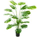 Plante artificielle arbre artificiel monstera deliciosa avec pot inclus hauteur 150 cm intérieure vert