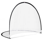 Cage de Football système Pop Up avec sac de transport et piquets de fixation dim. 247L x 203l x 201,5H cm noir et blanc