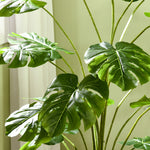 Plante artificielle arbre artificiel monstera deliciosa avec pot inclus hauteur 180 cm intérieure vert