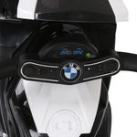 Moto électrique enfants sous licence BMW S1000 RR, 3 roues, 6V et 2,5 Km/h, voiture électrique enfants avec effets lumineux et sonores, moto enfant, charge max. 20 kg, noir