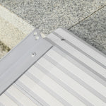 Rampa de carga rampa de acceso para silla de ruedas plegable antideslizante capacidad de carga 270 kg