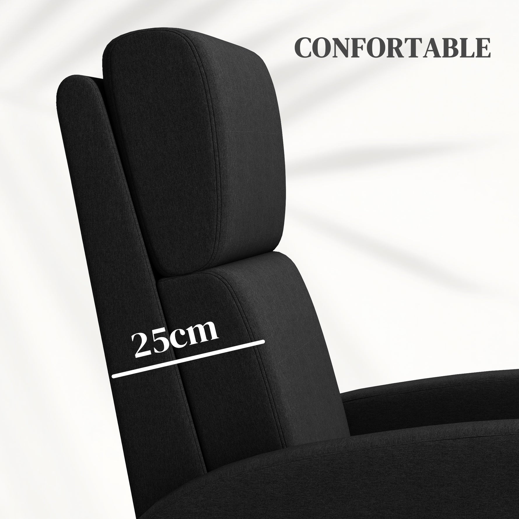 Fauteuil relax fauteuil inclinable salon fauteuil de relaxation - dossier réglable jusqu'à 160° repose-pieds intégré