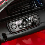 Voiture électrique pour enfants sous licence Maserati MC20 12V, Télécommande, LED, Musique et Klaxon, 3 à 6 Ans, rouge