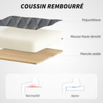 Fauteuil de bureau, chaise bureau ergonomique avec accoudoirs relevables, hauteur réglable, fonction de bascule, gris