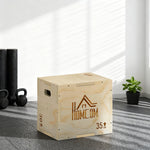 Box jump pliométrie appareil boîte à saut musculation fitness entraînement croisé plyobox pour box training 40,5/35,5/30,5 cm