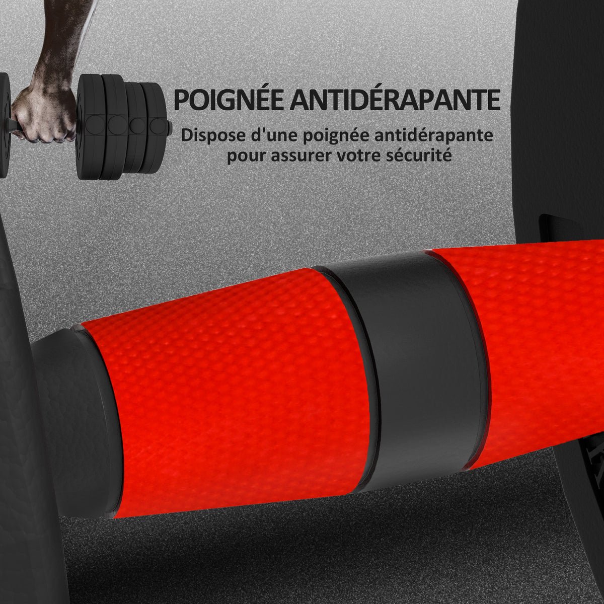 Ensemble d'haltères Courtes Total 30 Kg 2 en 1 poids réglable Barres incluses - entraînement Musculaire & haltérophilie