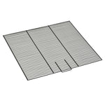 Grote dubbele vogelkooi op standaard met voerbakken, zitstokken, uitneembare lade en wieltjes - Afm. 51,5L x 50B x 140H cm