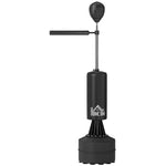 Sac de frappe boxe sur pieds punching ball brunier 3 en 1 avec ballon de vitesse bras flexible rotatif hauteur réglable