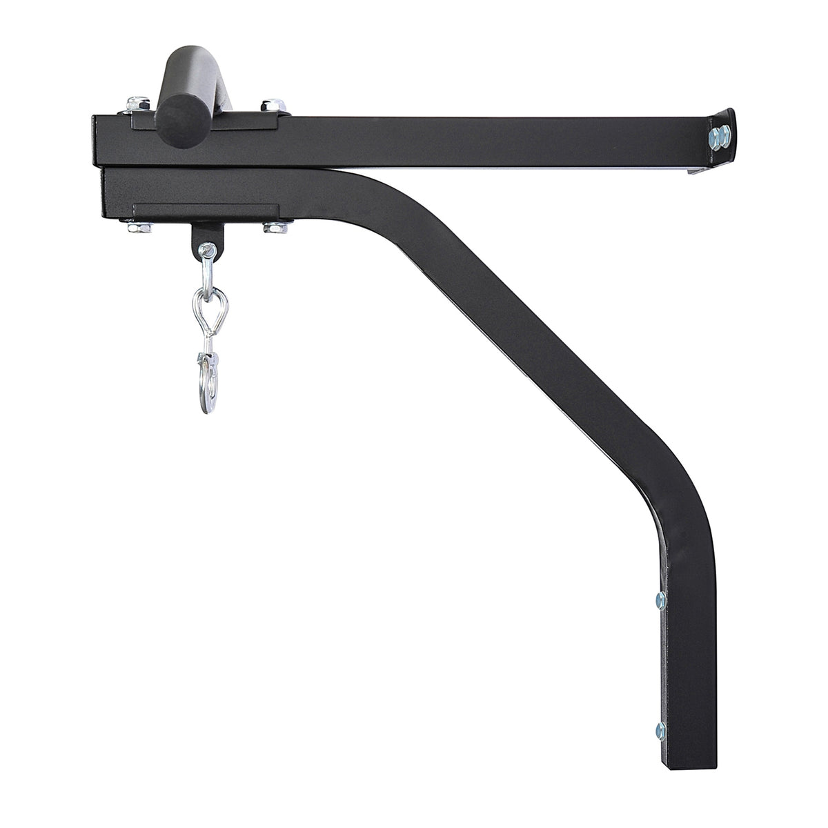 Support sac de boxe fixation sac de frappe barre de traction intégrée charge max. 130 Kg acier noir